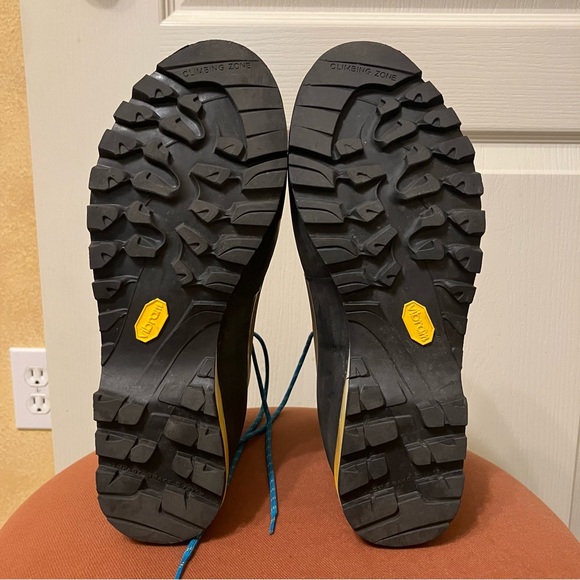 LA SPORTIVA Hiking Boots TRANGO CUBE GTX Mountaineering BLUE - Sz 7 Italy - Picture 15 of 16